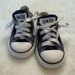 Converse All Star Canvas Faded Blue Baby Sneakers Size 5
